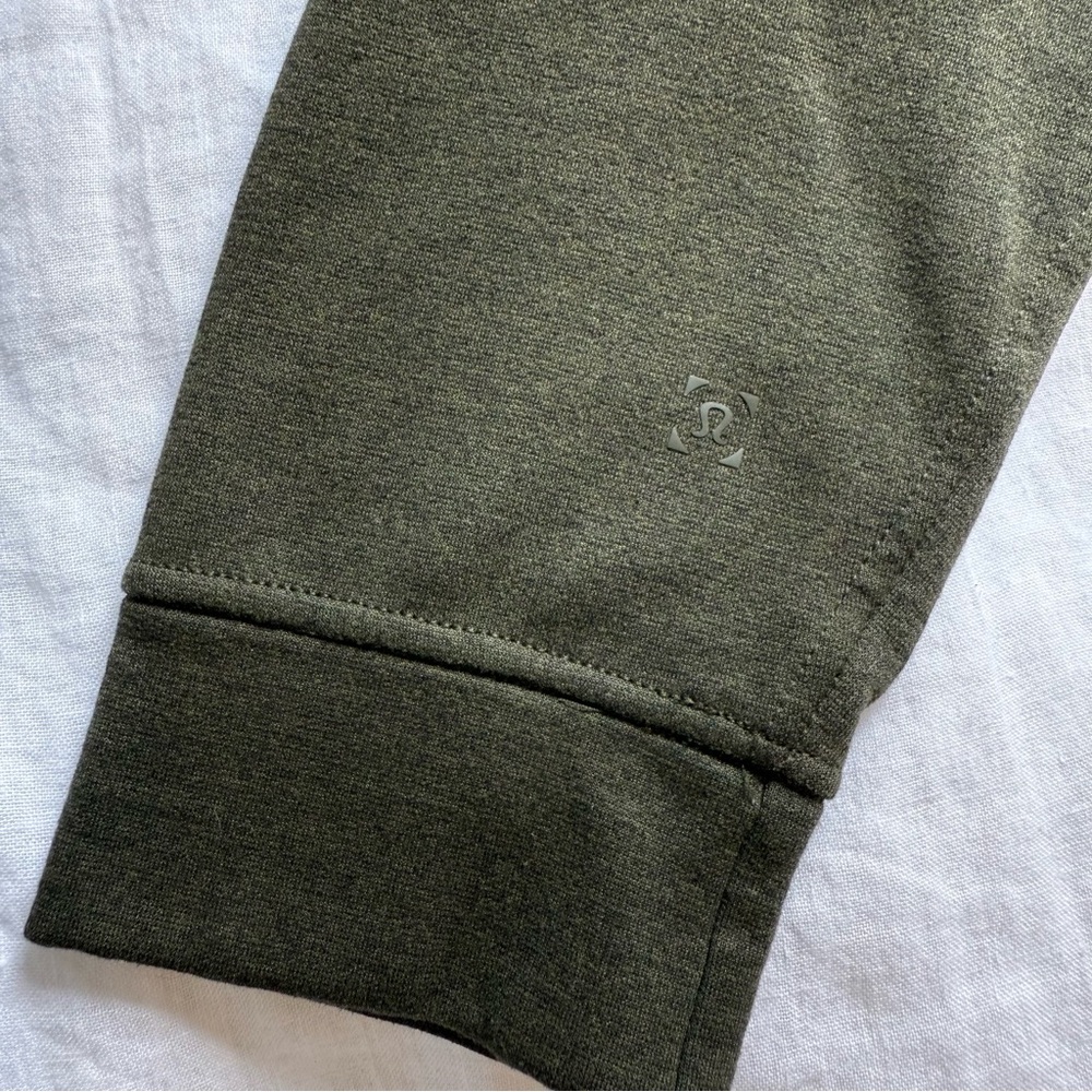 Lululemon City Sweat Pullover Hoodie *Thermo Heathered Dark Olive - Picture 12 of 14